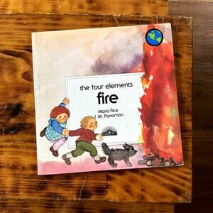 Vintage 1984 The Four Elements Fire Paperback Book